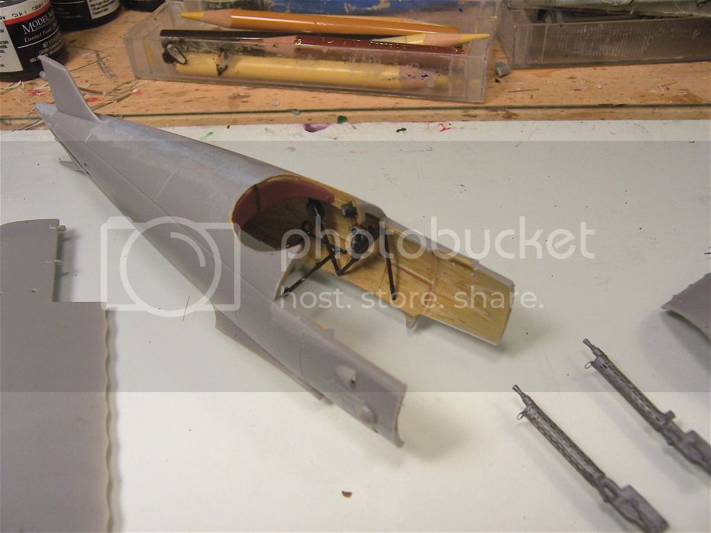 Fuselage with MGs